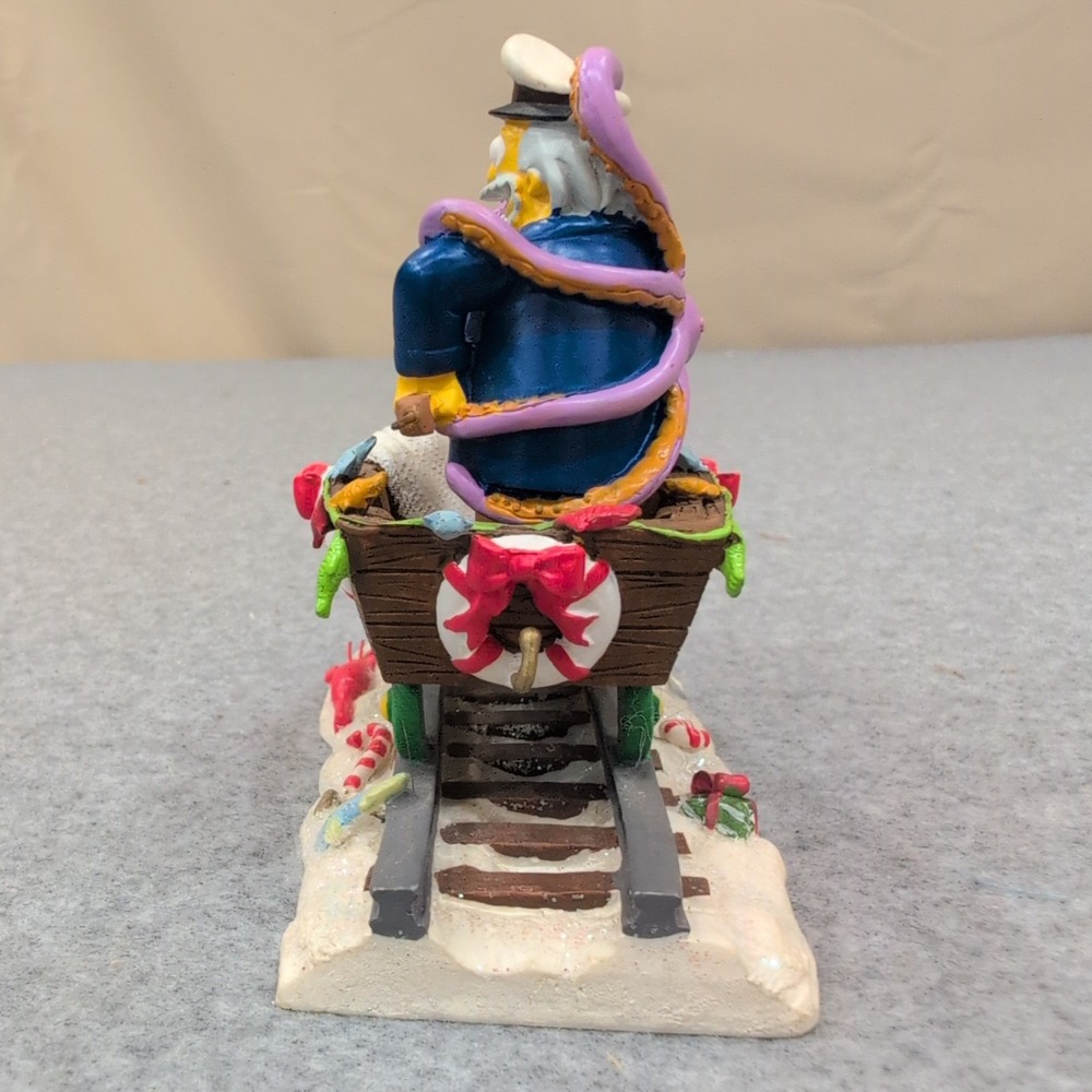 The Simpsons Christmas Express Holiday On the High Seas Sea Captain Sculpture - Picture 4 of 5